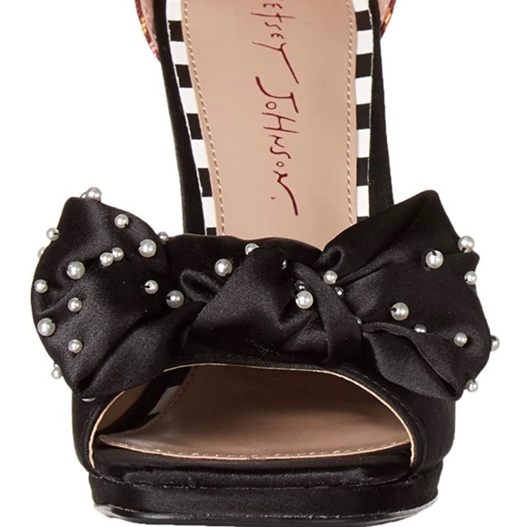 🎀 NEW WITH TAGS & BOX! BETSEY JOHNSON HEELS😍 RARE TO FIND❣️ - Picture 11 of 12